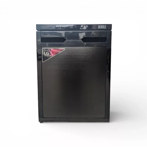 campervan fridge 50l for transporter black finish