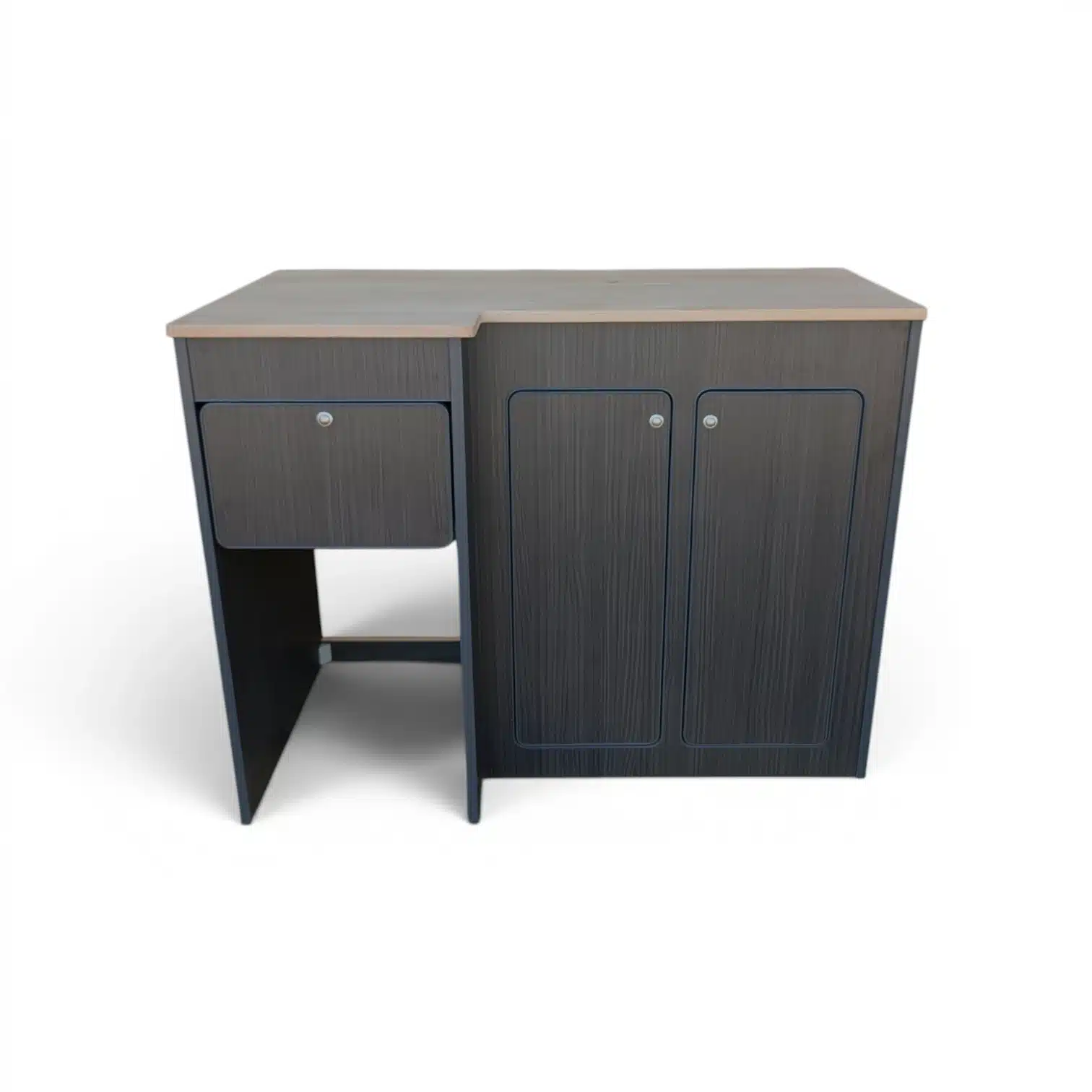 1100mm Black Hacienda 2 DOOR Camper kitchen pod cabinet 9222 and CRX50 POD lightweight ply